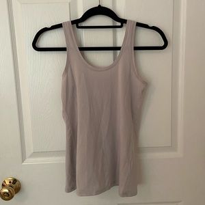 Banana Republic Gray Tan Tank Top
